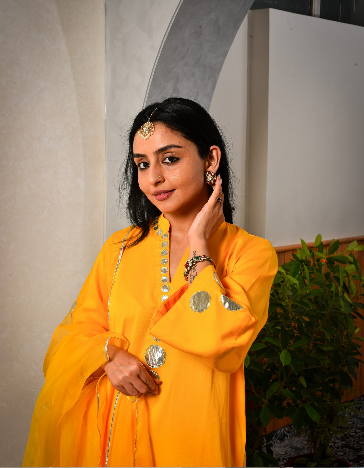 Yellow Bindu Set