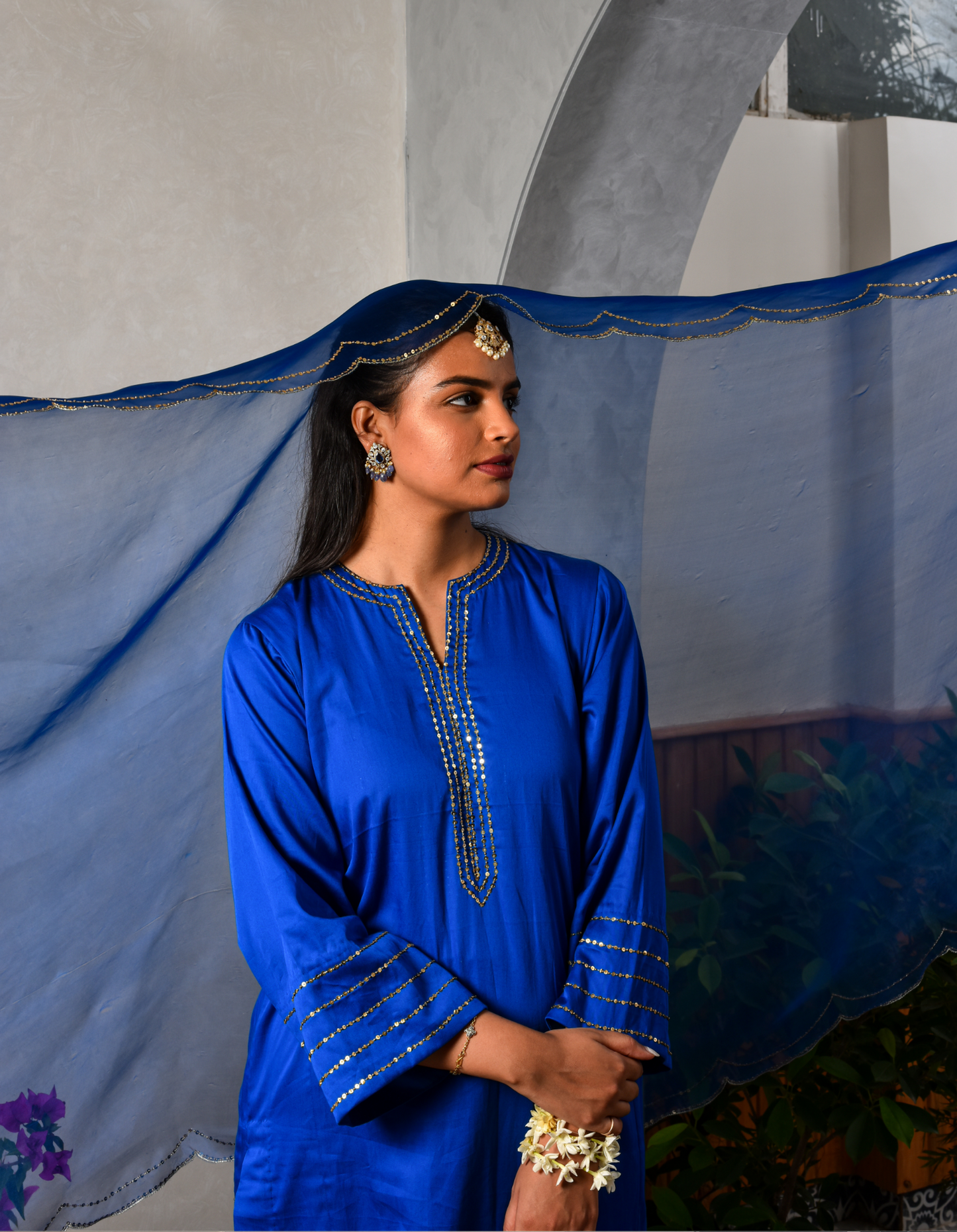 Blue Sitara Set