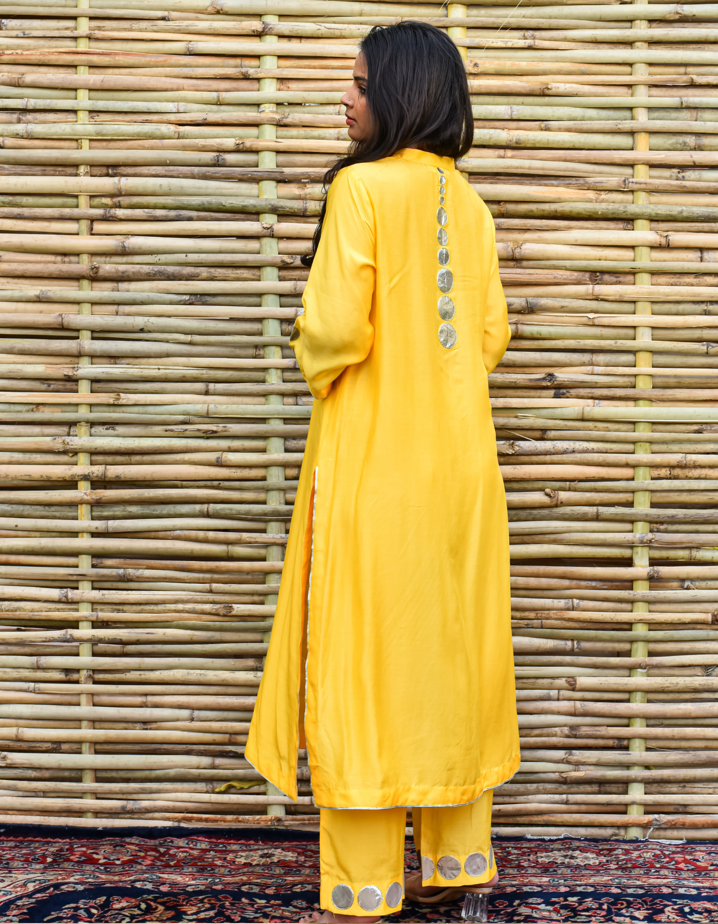 Ziya Yellow Bindu Set