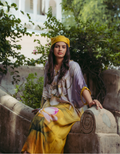 Inaya Yellow Kaftan Set
