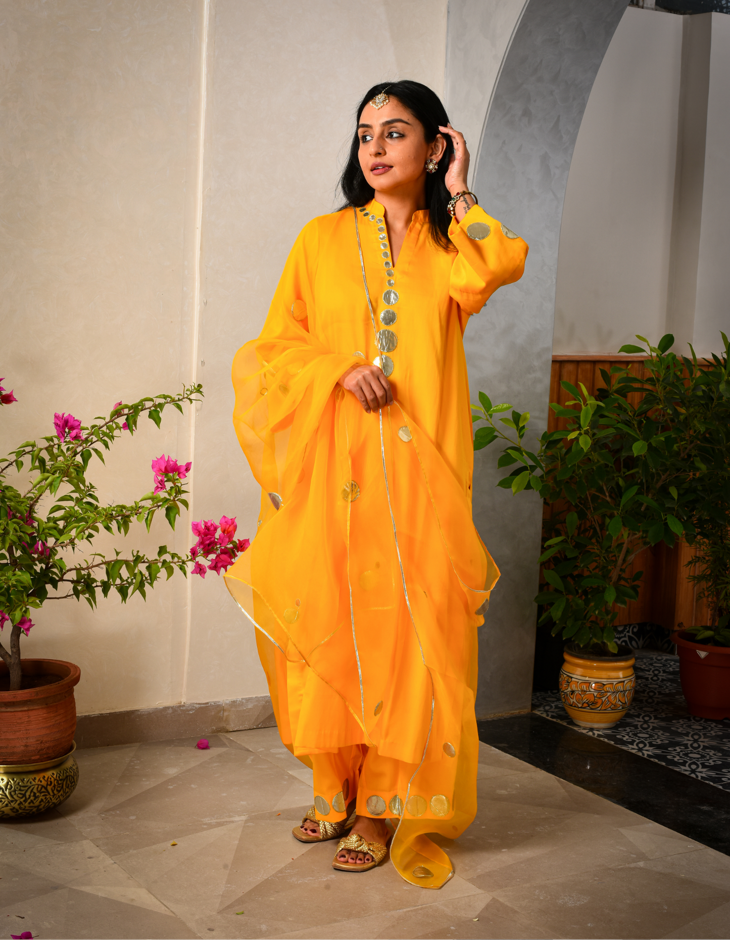 Yellow Bindu Set
