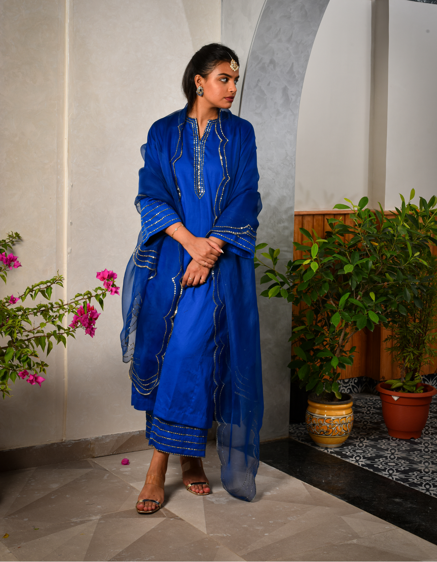 Blue Sitara Set