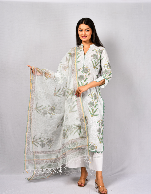 Saumya G Kurta & Dupatta Set