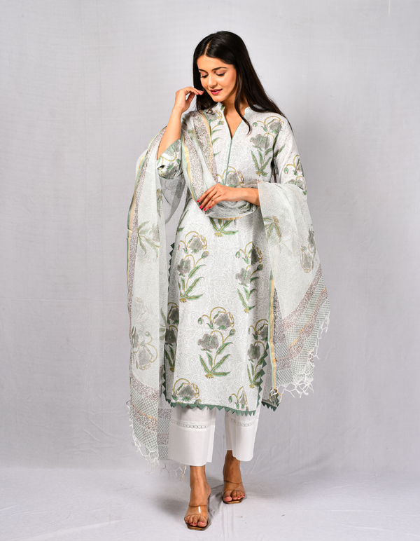 Saumya G Kurta & Dupatta Set