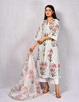 Saumya L C-Kurta & Dupatta Set