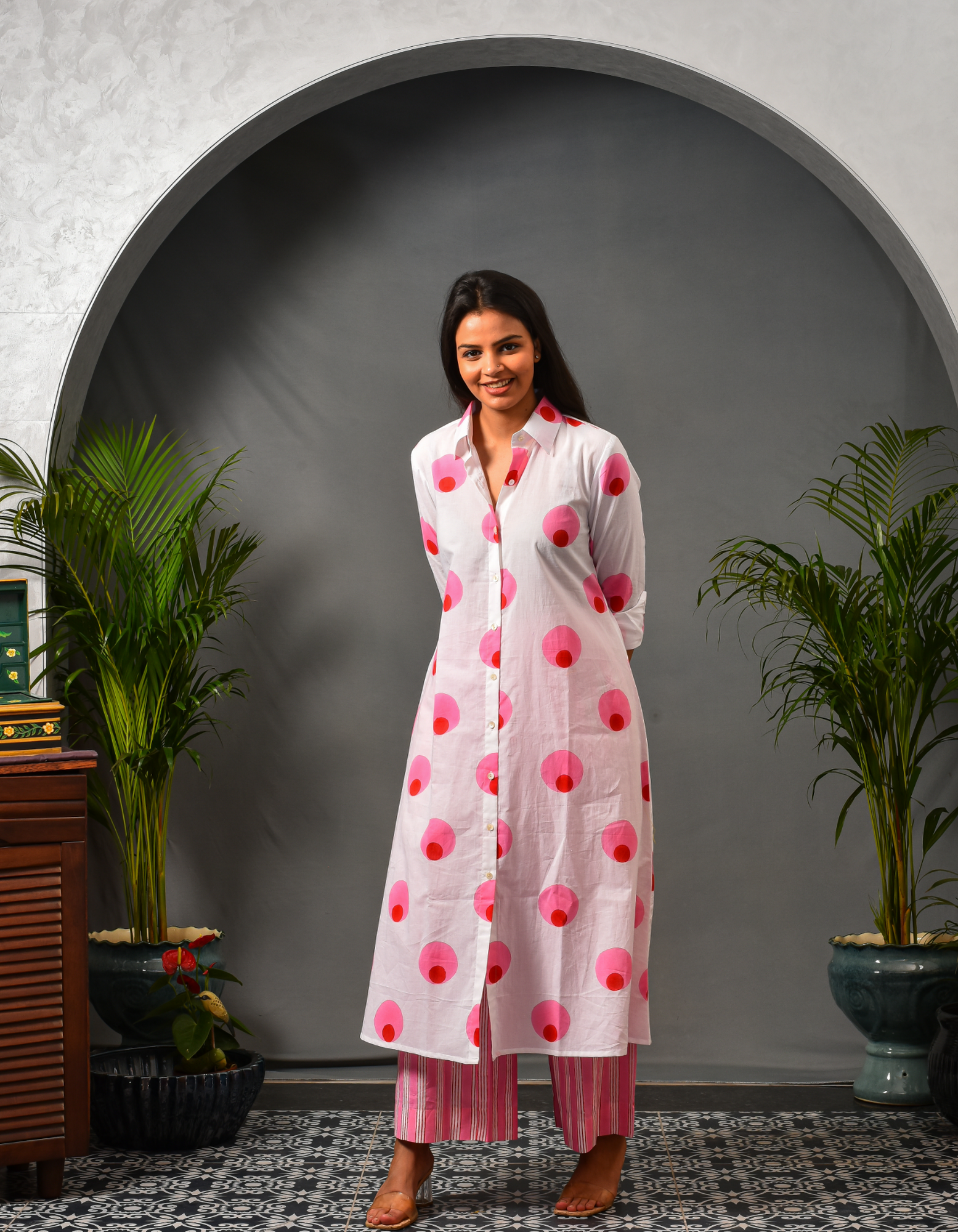 Riti Pink Kurta & Pant Set