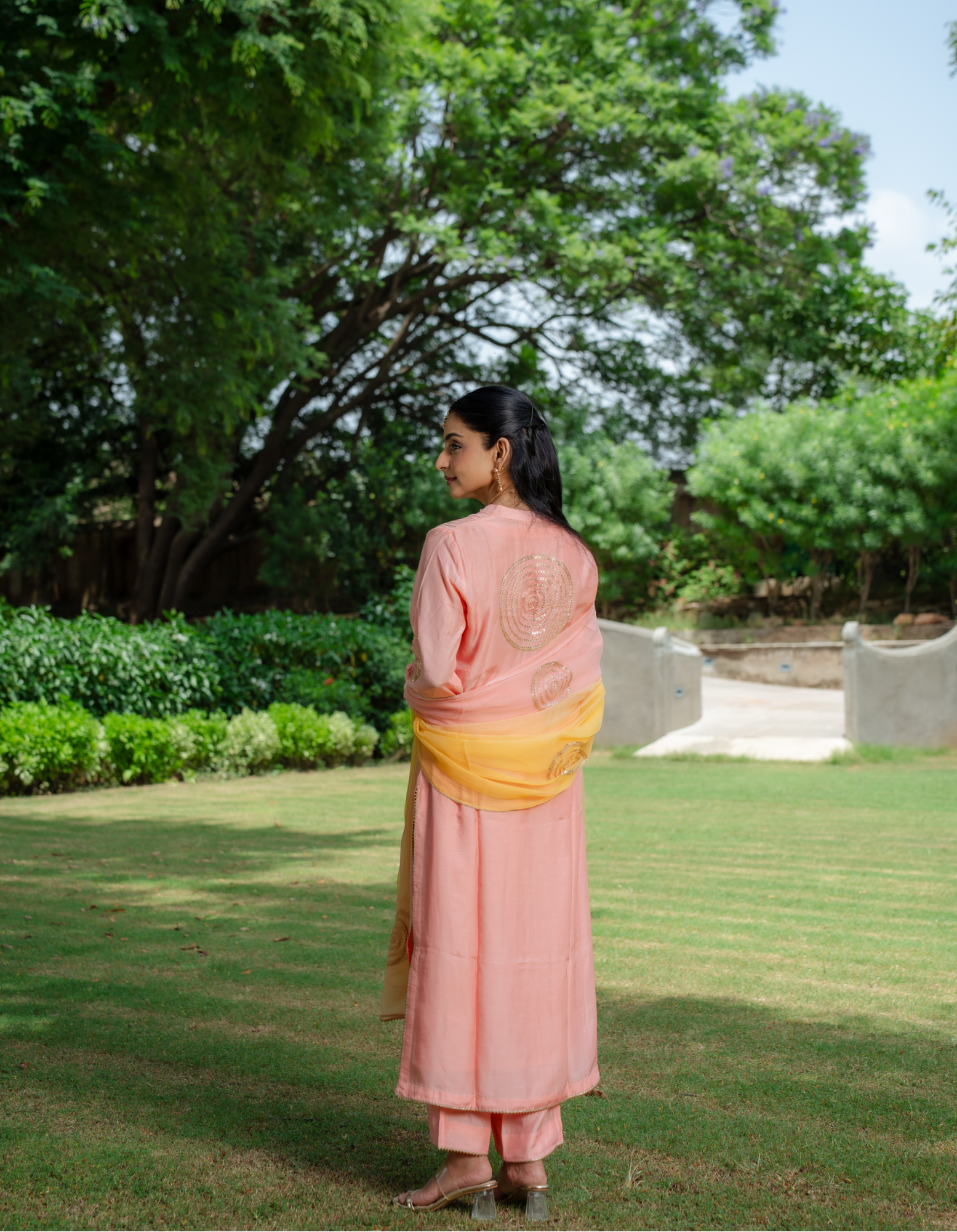 Ziva Peach Yellow Full Set