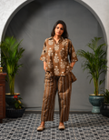 Tara Co-ord Set With Barrel Pants Set