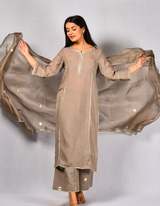 Ziya Grey Beige Bindu Full Set